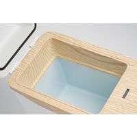 マリン商事 コンパクト車載冷温庫 ひえぽか ホワイト a3306910 1個（直送品）