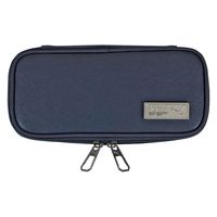 クツワ PUMA(プーマ) デラックスホルダー ペンケース ネイビー PM504NB 1セット(3個)（直送品）