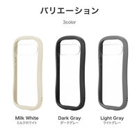 Google Pixel 9/Google Pixel 9 Pro 耐衝撃ハイブリッドケース 「ViAMO fly」 ライトグレー 軽量（直送品）