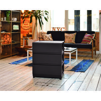 JEJアステージ　デコニーシーヴォワイド3段　ダークブラウン　　1台