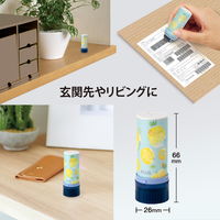 プラス ローラーケシポン スリムフィット パイナップル 個人情報保護スタンプ 40186 1個