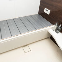 東プレ 折りたたみ 風呂ふた 70×140cm Ag 抗菌加工 メタリックグレー 4904892402996 1個