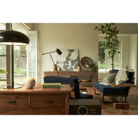 東谷 ROOM ESSENCE メネス 2人掛 幅1210mm ネイビー NS-623 1台（直送品）