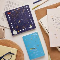 ２０２５年度１月始まりダイアリー クオバディス ビジネス／星の王子さま １週間バーチカルタイプ ムーン 1冊（直送品）