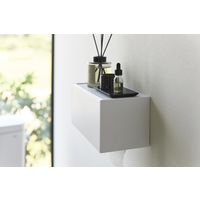 tower（タワー） 石こうボード壁対応トレー付きペーパータオルディスペンサー タワー ホワイト 2003 1台 山崎実業