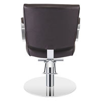 SEVEN BEAUTY (セブンビューティー) スタイリングチェア CURVE ダークブラウン 37410 1台（直送品）