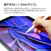 スタイラスタッチペン iPad専用 傾き感知 誤操作防止 ペアリング不要 USB Type-C充電 1本 スリーアール