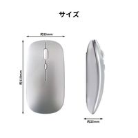 ワイヤレスマウス Bluetooth 無線レシーバー 乾電池式 ブラック 3R-MOB01BK 1個 スリーアールソリューション