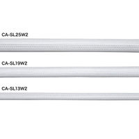 サンワサプライ 編組ケーブルスリーブ(ホワイト・2m巻き・内寸直径19mm) CA-SL19W2 1個
