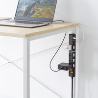 サンワサプライ  節電タップ TAP-B107UC-1BK（直送品）