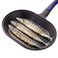 ベストコ グリルパン 魚焼き ガラス蓋付 IH ガス火対応 ダイヤモンドコート ND-5120 1個