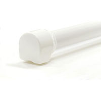 ベストコ 物干し スリム 伸縮竿 105~180cm ホワイト ショート NY-160 1個