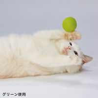 アドメイト ハピネスキャット ウールボール イエロー/パープル 1セット（1パック（2個入）×3）ペティオ 猫用 おもちゃ