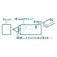 デザインフィル XS 修正テープ 5mm幅×4.2m巻 黒A 35514006 1個