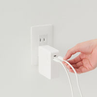 無印良品 急速充電ができるモバイルバッテリー付充電器（10000mAh USB-C/A） MJ-PSMB100 良品計画