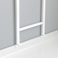 佐藤産業 WALF ウォルフ 洗濯機ラック 幅615×奥行270×高さ2070～2670mm ホワイト WS270-50 WH 1台（直送品）