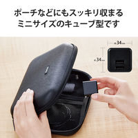 エレコム USB充電器 コンセント USB-A×2ポート 2.4A出力 黒 EC-AC3912BK 1個（直送品）