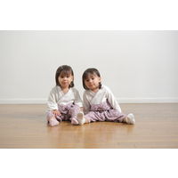 Aenak（アエナック）ボトム花柄ロンパース ピンク 90cm 1着 ROK