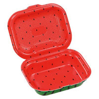 エフピコ DLVボーノ 19-15 ハートピンク×レモン×スイカ 3柄アソート 1袋（9枚入：3柄×3枚）