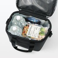 無印良品 保冷バッグ L 黒 約32×30×21cm 良品計画