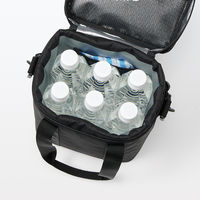 無印良品 保冷バッグ M 黒 約22×20×15cm 良品計画