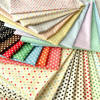 日本紐釦 ドット柄 スケア プリント生地 ブラック×白 HS1284-8-7M 1カット(110cm×7m)（直送品）