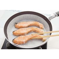 フライパンシート 深型 26cm～ クッキングシート シリコン樹脂加工 40枚入 日本製 1セット（1箱×5）アルテム