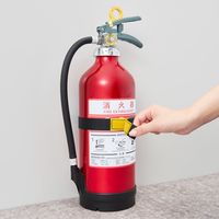 【消火器 転倒防止】 キングジム 地震対策消火器ベルト SH610 1個