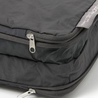 （SPA&TRAVEL）圧縮バッグ（M） チャコール LAKOLE/ラコレ