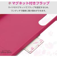 Galaxy A55 5G ケース レザー 手帳型 超軽量 ディープピンク PM-G243PLFUJPND エレコム 1個