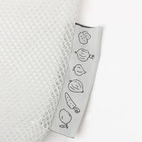 野菜ストックバッグ（L） ホワイト LAKOLE/ラコレ