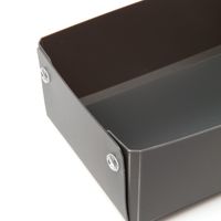 デスクボックス（S） ブラック 1セット（1個×4） LAKOLE/ラコレ