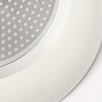 フッ素加工IHフライパン（26cm）アイボリー LAKOLE/ラコレ