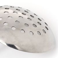 穴あきステンレス製おたま チャコール LAKOLE/ラコレ