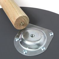 【LAKOLE/ラコレ】 ベッドサイドデスク ブラック