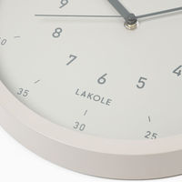 大きな掛け時計2 グレー LAKOLE/ラコレ