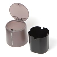 ワンタッチダストボックス（2.4L） チャコール 1セット（2個） LAKOLE/ラコレ