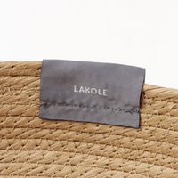 バスケットペットベッド（L） ナチュラル LAKOLE/ラコレ