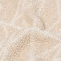 【LAKOLE/ラコレ】 今治産ハンドタオル（パターン） アイボリー 1セット（1枚×2）