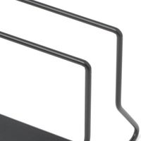 【LAKOLE/ラコレ】 スチールスリッパラック ブラック