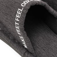 刺繍ロゴスリッパ チャコール LAKOLE/ラコレ