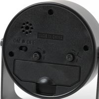 アングルアジャスト置き時計 ブラック LAKOLE/ラコレ