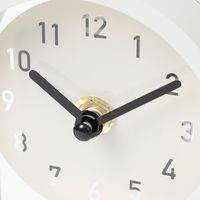 【LAKOLE/ラコレ】 フレーム置き時計 グレー