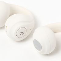 耳をふさがない イヤフォン アイボリー LAKOLE/ラコレ