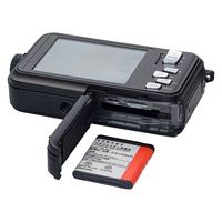 ベルソス 防水防塵デジタルカメラ W150-VS BK 1台 W150-VSBK