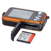 ベルソス 防水防塵デジタルカメラ W150-VS OR 1台 W150-VSOR