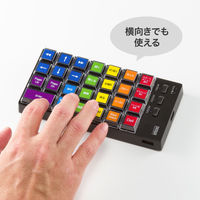 サンワサプライ プログラマブルテンキー(2.4Gモデル) NT-WL26BK 1個（直送品）