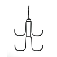 サワフジ リュックハンガーが2個掛けられるハンガー BK 4973306390341 1セット(1個×3)