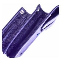 コヅチ 内側ポケット付レザー腰袋 A2 黒 1個（直送品）