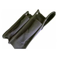 コヅチ 内側ポケット付ナイロン腰袋 A2 黒 1セット(3個)（直送品）